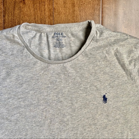 Simple Polo by Ralph Lauren grey T-shirt - Picture 2 of 3